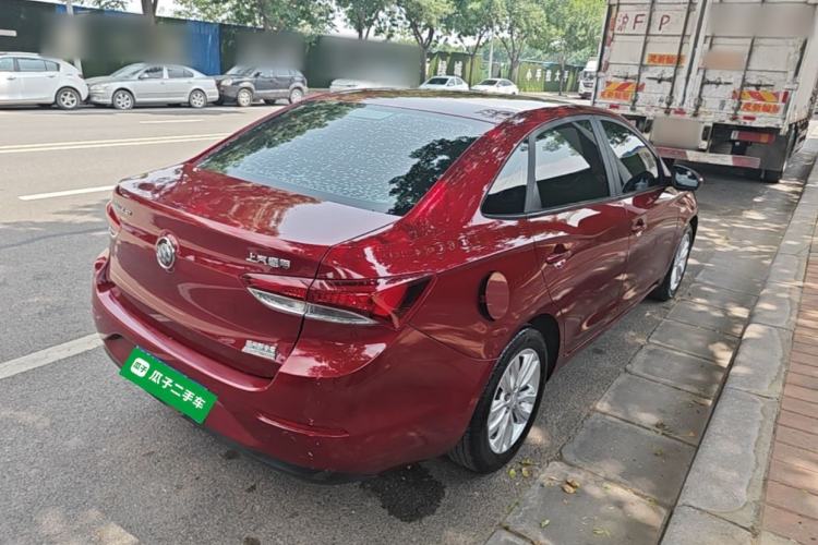 Used Buick GT 2021 Revised Version Flagship 1.5L Automatic Elite Edition Rear Right 45 Deg