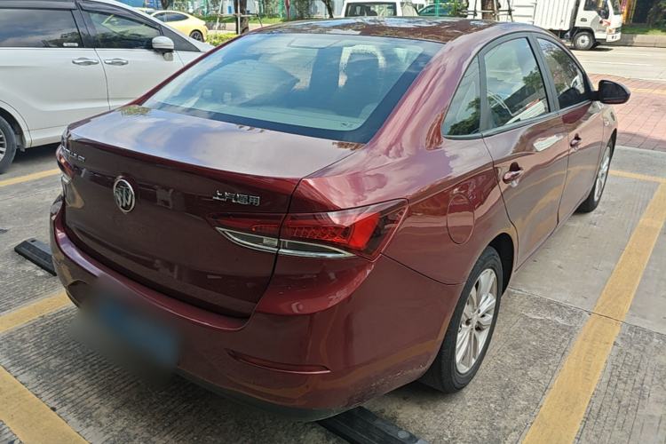 Used Buick GT 2021 Revised Version Flagship 1.5L Automatic Entry-Level Trim Rear Right 45 Deg