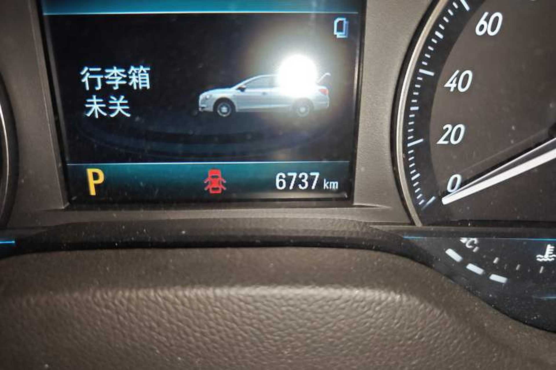 Used Buick GT 2021 Revised Version Flagship 1.5L Automatic Elite Edition Odometer Close Up