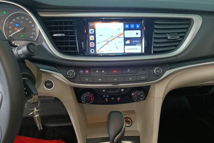 Used Buick GT 2021 Exemplar 1.5L Automatic Elite Version Audio And AC Panel