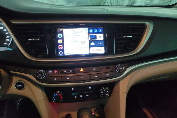 Used Buick GT 2021 Exemplar 1.5L Automatic Elite Version Audio And AC Panel