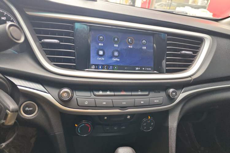 Used Buick GT 2021 Revised Version 1.3T Automatic Mild Hybrid Advanced Edition Audio And AC Panel