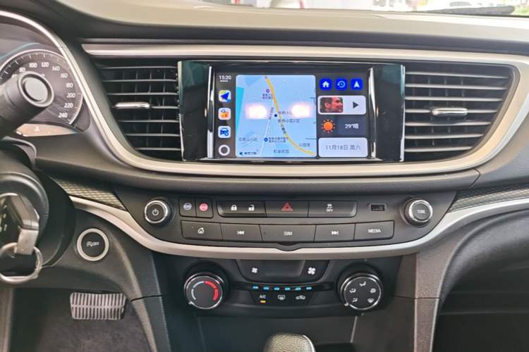 Used Buick GT 2021 1.3T Automatic Mild Hybrid Elite Version Audio And AC Panel