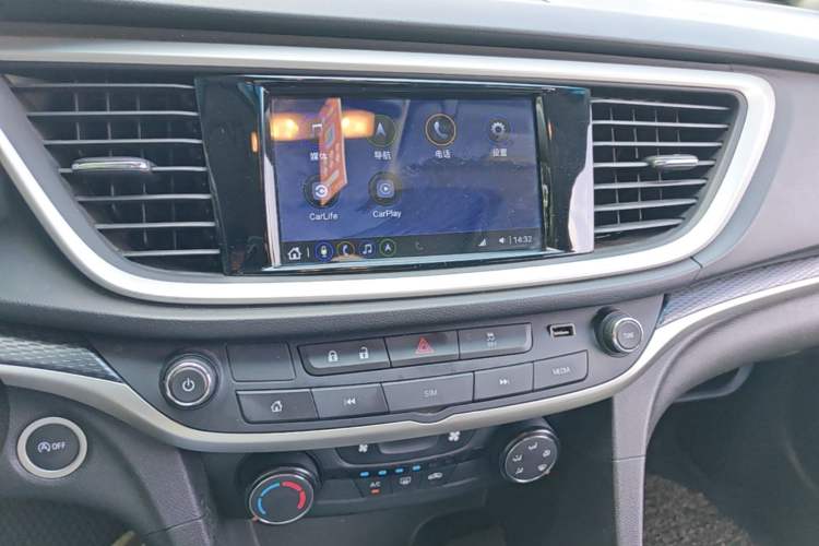 Used Buick GT 2021 Revised Version 1.3T Automatic Mild Hybrid Elite Edition Audio And AC Panel