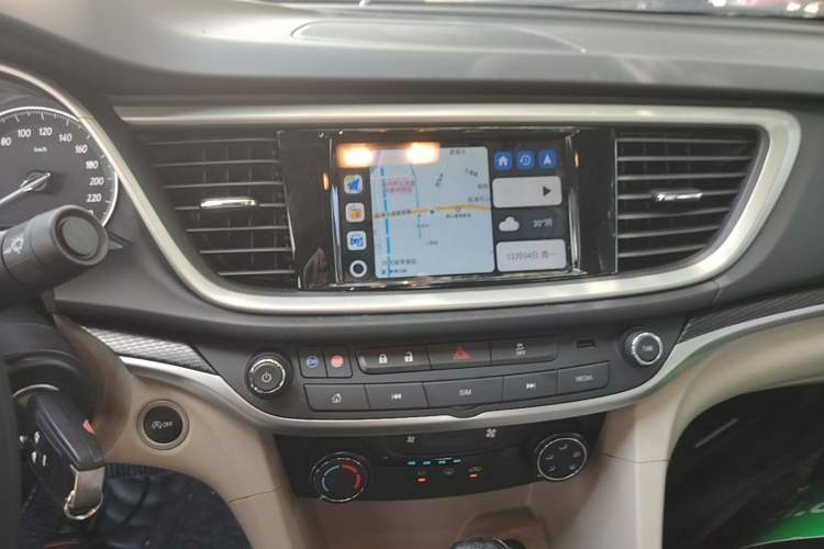 Used Buick GT 2021 Exemplar 1.5L Automatic Elite Version Audio And AC Panel