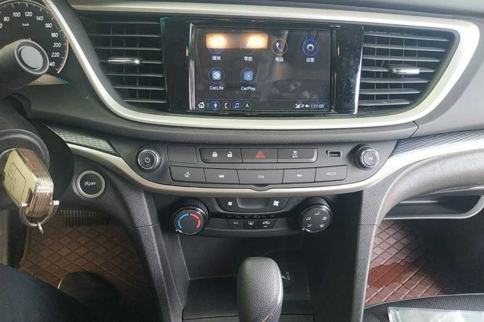 Used Buick GT 2021 Revised Version 1.3T Automatic Mild Hybrid Elite Edition Audio And AC Panel