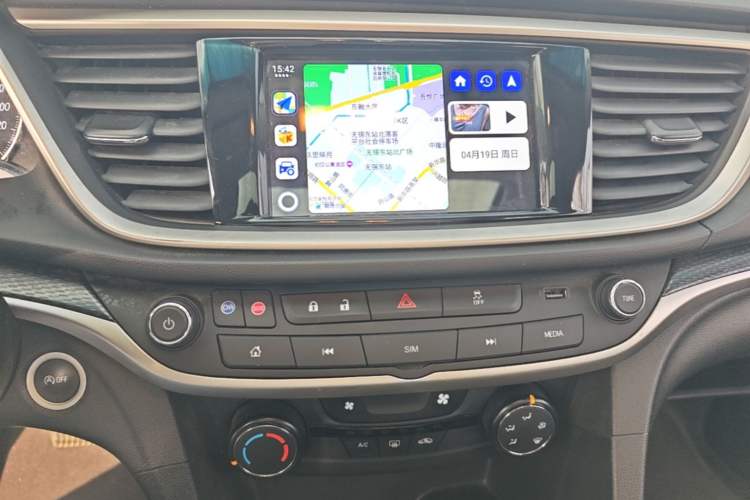 Used Buick GT 2021 Revised Version Flagship 1.5L Automatic Elite Edition Audio And AC Panel