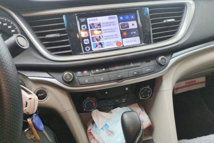 Used Buick GT 2021 Exemplar 1.5L Automatic Elite Version Audio And AC Panel