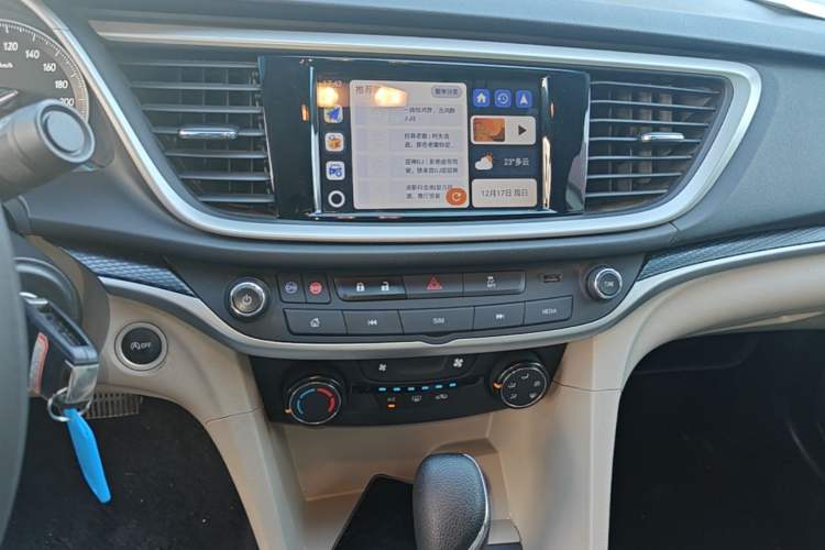 Used Buick GT 2021 Exemplar 1.5L Automatic Elite Version Audio And AC Panel