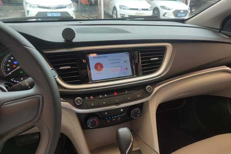 Used Buick GT 2021 Exemplar 1.5L Automatic Elite Version Audio And AC Panel
