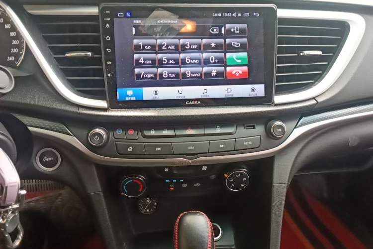 Used Buick GT 2021 Revised Version 1.3T Automatic Mild Hybrid Elite Edition Audio And AC Panel