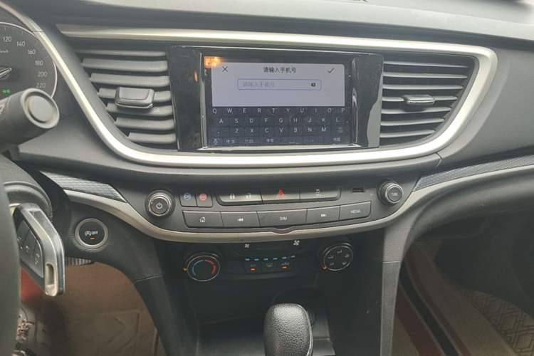 Used Buick GT 2021 1.3T Automatic Mild Hybrid Elite Version Audio And AC Panel