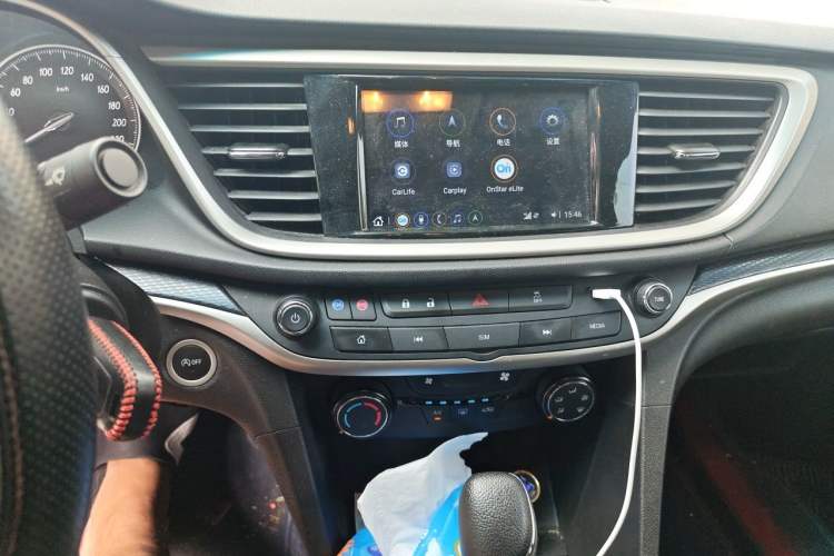 Used Buick GT 2021 Revised Version Flagship 1.5L Automatic Elite Edition Audio And AC Panel