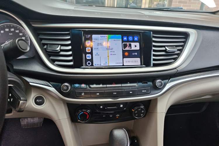 Used Buick GT 2021 Exemplar 1.5L Automatic Elite Version Audio And AC Panel