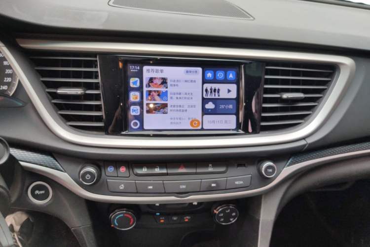 Used Buick GT 2021 1.3T Automatic Mild Hybrid Elite Version Audio And AC Panel