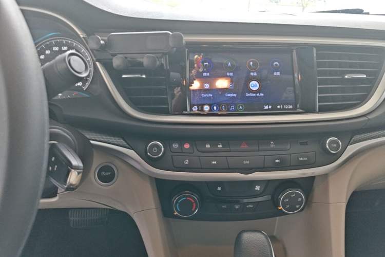 Used Buick GT 2021 Exemplar 1.5L Automatic Elite Version Audio And AC Panel
