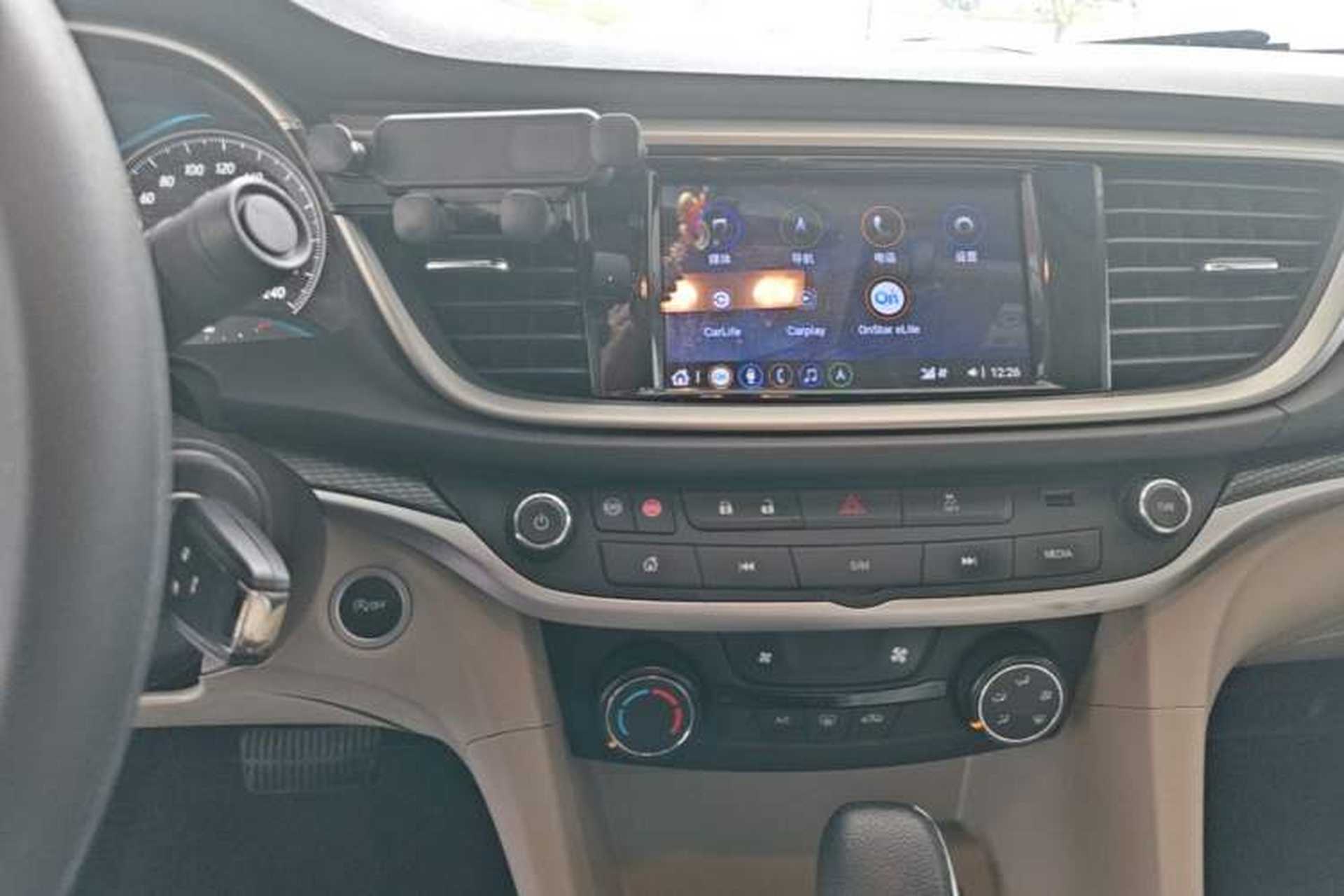 Used Buick GT 2021 Exemplar 1.5L Automatic Elite Version Audio And AC Panel
