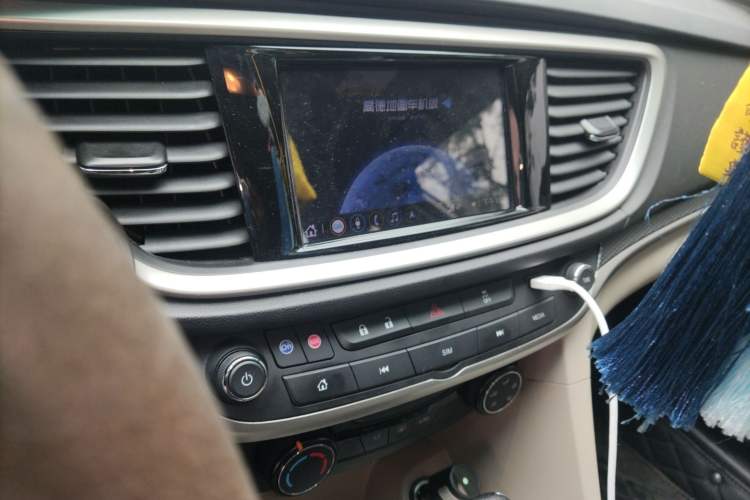 Used Buick GT 2021 Exemplar 1.5L Automatic Elite Version Audio And AC Panel