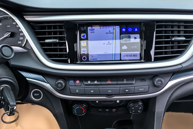 Used Buick GT 2021 1.3T Automatic Mild Hybrid Elite Version Audio And AC Panel