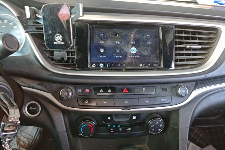 Used Buick GT 2021 Revised Version Flagship 1.5L Automatic Elite Edition Audio And AC Panel