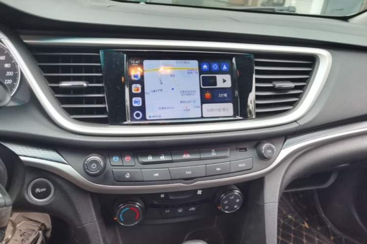 Used Buick GT 2021 Revised Version Flagship 1.5L Automatic Elite Edition Audio And AC Panel