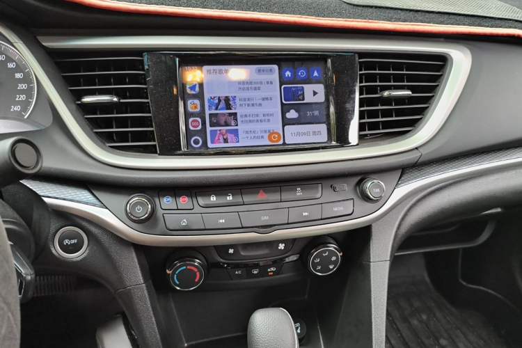 Used Buick GT 2021 Revised Version 1.3T Automatic Mild Hybrid Elite Edition Audio And AC Panel