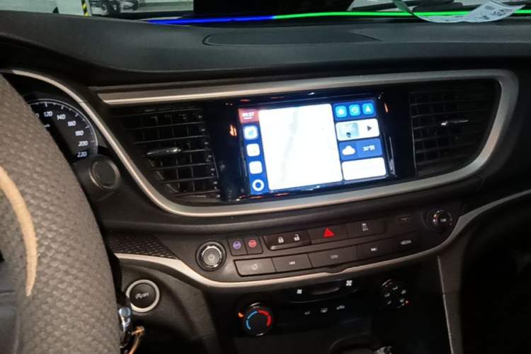 Used Buick GT 2021 1.3T Automatic Mild Hybrid Elite Version Audio And AC Panel