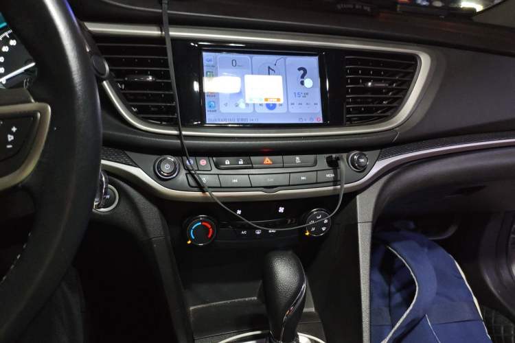 Used Buick GT 2021 1.3T Automatic Mild Hybrid Elite Version Audio And AC Panel