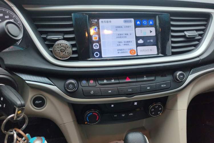 Used Buick GT 2021 Exemplar 1.5L Automatic Elite Version Audio And AC Panel