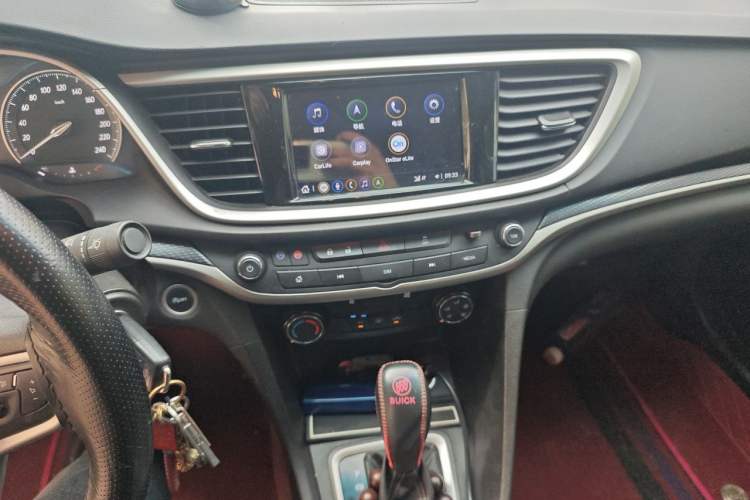 Used Buick GT 2021 Exemplar 1.5L Automatic Elite Version Audio And AC Panel