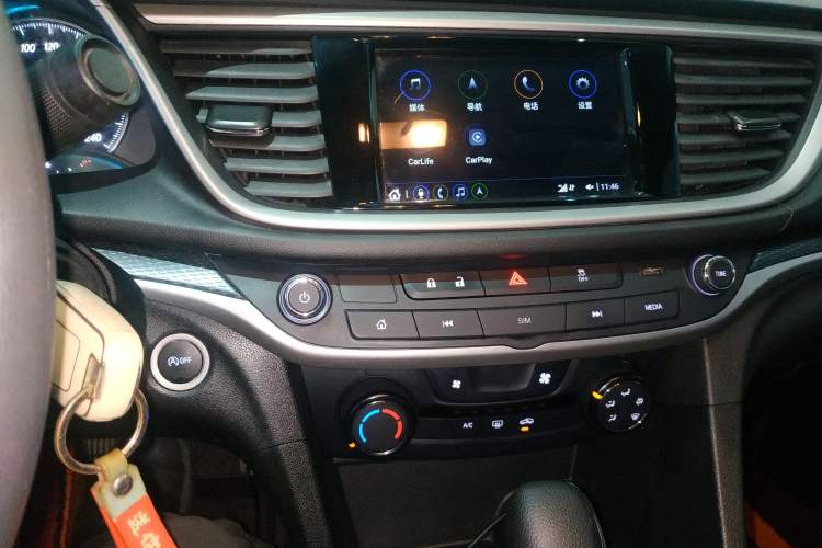 Used Buick GT 2021 Revised Version Flagship 1.5L Automatic Elite Edition Audio And AC Panel