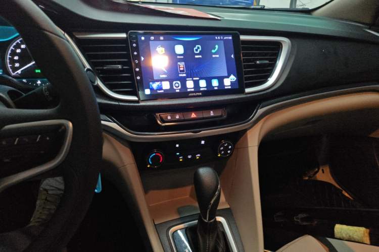 Used Buick GT 2021 Exemplar 1.5L Automatic Elite Version Audio And AC Panel