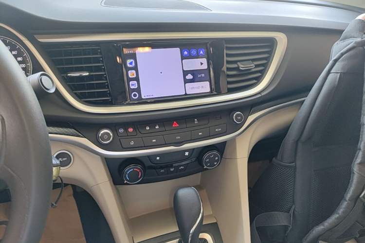 Used Buick GT 2021 Exemplar 1.5L Automatic Elite Version Audio And AC Panel