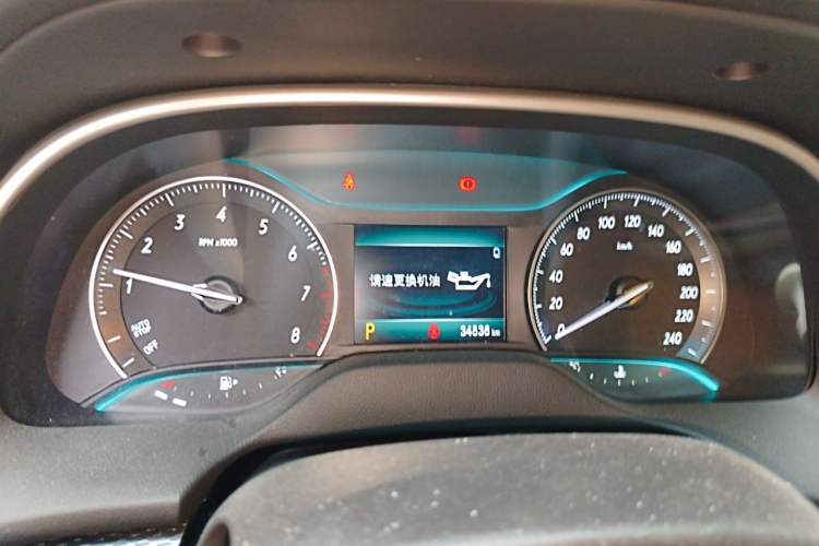 Used Buick GT 2021 Revised Version 1.3T Automatic Mild Hybrid Elite Edition Instrument Cluster