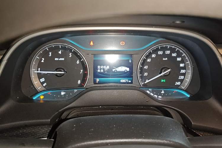 Used Buick GT 2021 Revised Version Flagship 1.5L Automatic Elite Edition Instrument Cluster