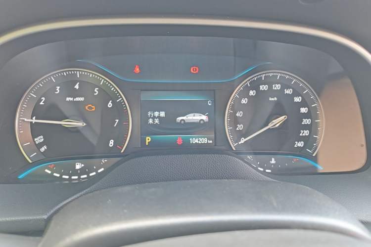 Used Buick GT 2021 Revised Version 1.3T Automatic Mild Hybrid Elite Edition Instrument Cluster