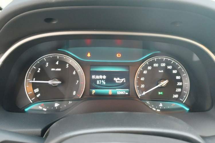 Used Buick GT 2021 Revised Version Flagship 1.5L Automatic Entry-Level Trim Instrument Cluster
