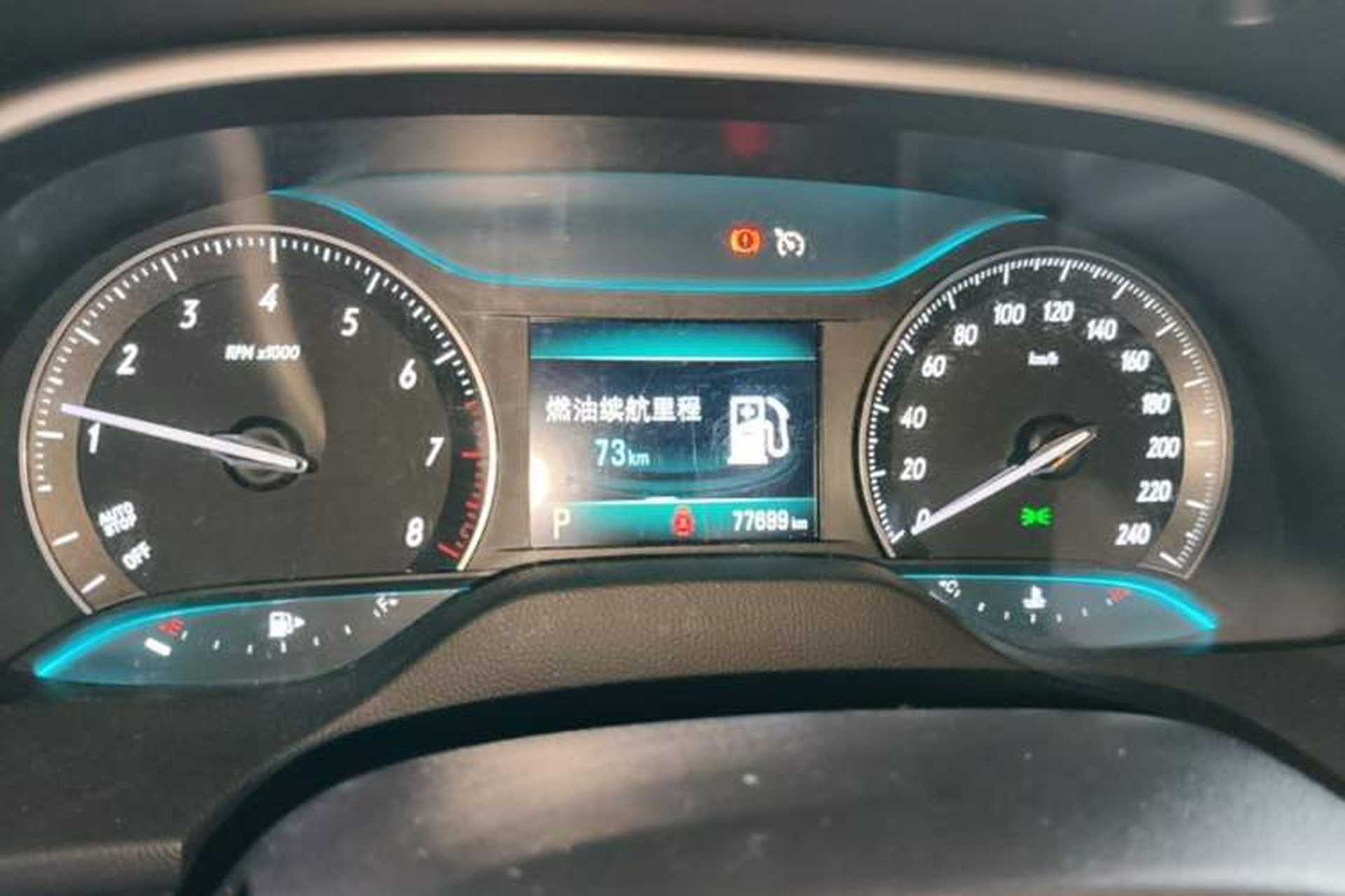 Used Buick GT 2021 Revised Version 1.3T Automatic Mild Hybrid Elite Edition Instrument Cluster
