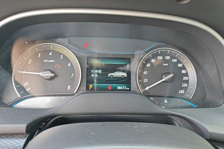 Used Buick GT 2021 Revised Version 1.3T Automatic Mild Hybrid Elite Edition Instrument Cluster