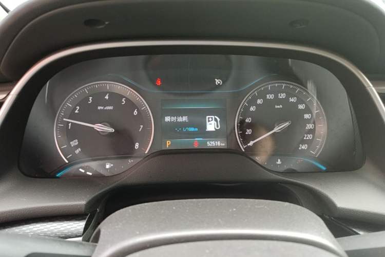 Used Buick GT 2021 Revised Version Flagship 1.5L Automatic Elite Edition Instrument Cluster