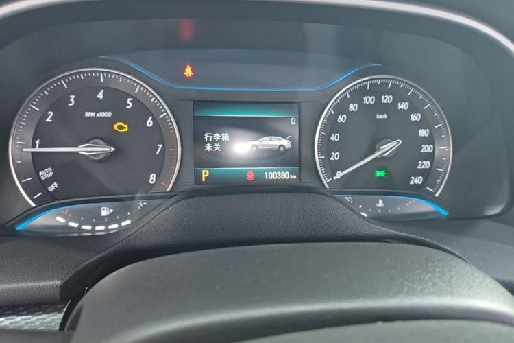 Used Buick GT 2021 Revised Version 1.3T Automatic Mild Hybrid Elite Edition Instrument Cluster