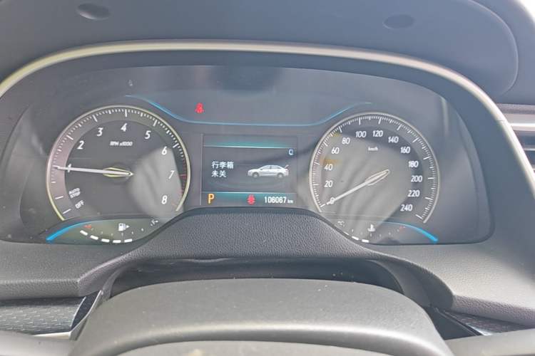 Used Buick GT 2021 Revised Version 1.3T Automatic Mild Hybrid Elite Edition Instrument Cluster