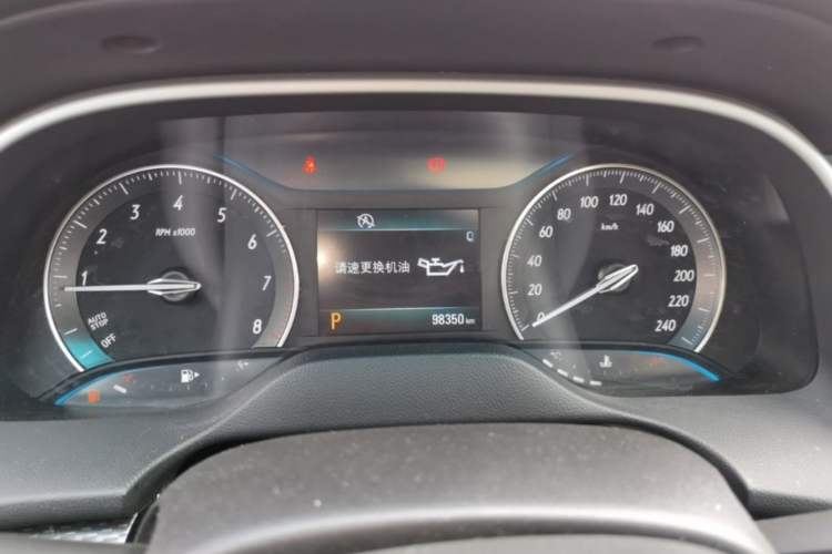 Used Buick GT 2021 Revised Version 1.3T Automatic Mild Hybrid Elite Edition Instrument Cluster