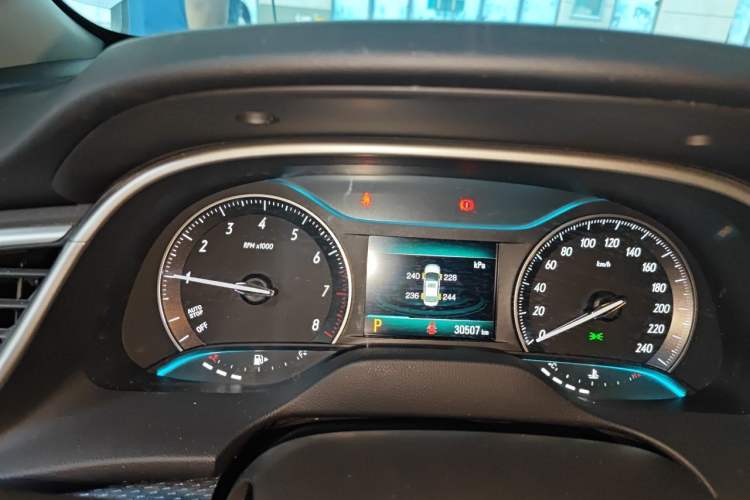Used Buick GT 2021 1.3T Automatic Mild Hybrid Elite Version Instrument Cluster