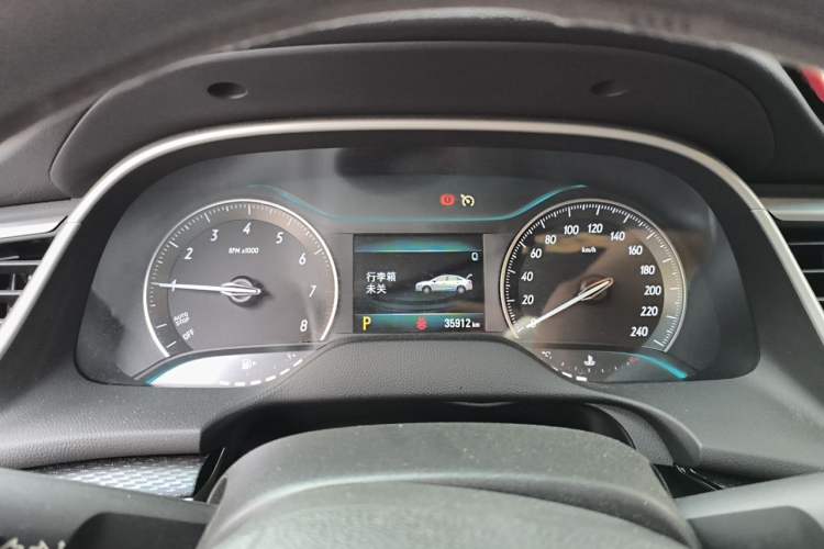 Used Buick GT 2021 Revised Version 1.3T Automatic Mild Hybrid Elite Edition Instrument Cluster