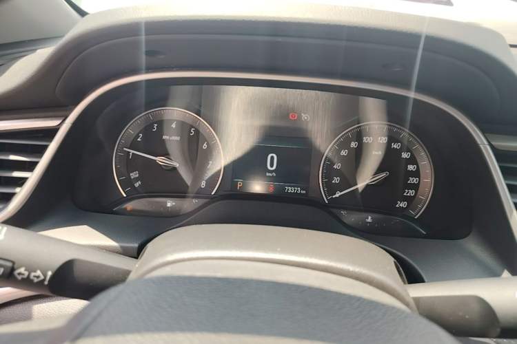 Used Buick GT 2021 Revised Version Flagship 1.5L Automatic Elite Edition Instrument Cluster