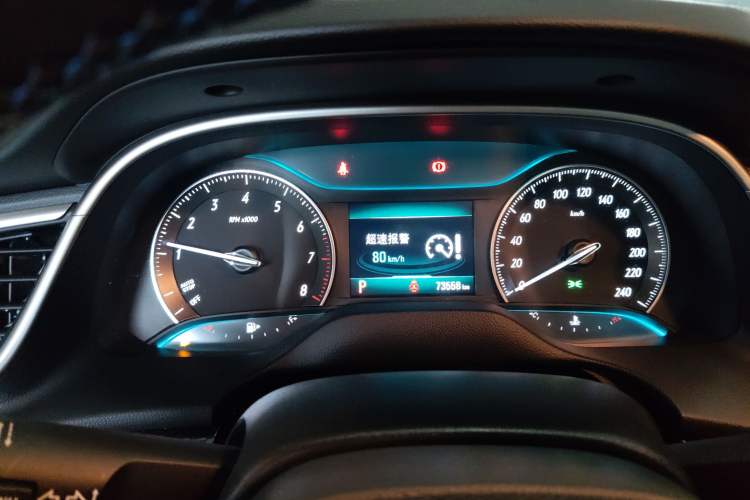 Used Buick GT 2021 Revised Version Flagship 1.5L Automatic Elite Edition Instrument Cluster