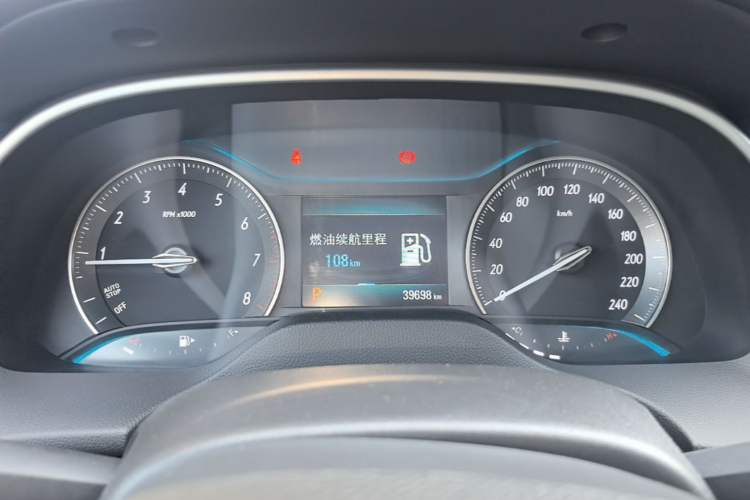 Used Buick GT 2021 Revised Version 1.3T Automatic Mild Hybrid Elite Edition Instrument Cluster