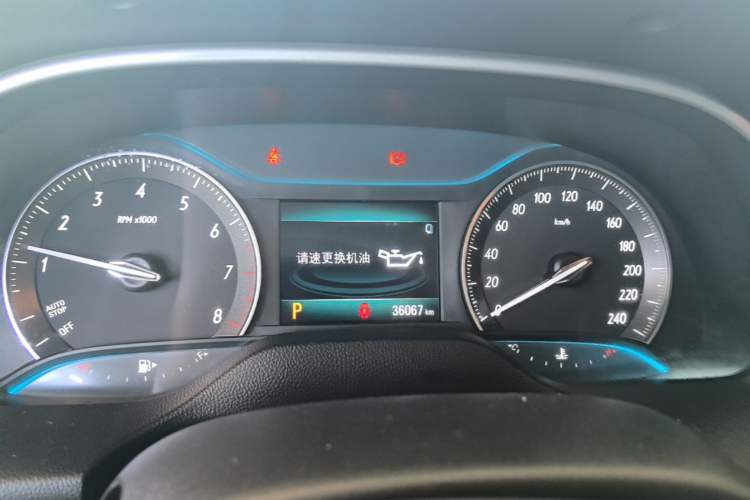 Used Buick GT 2021 Revised Version 1.3T Automatic Mild Hybrid Elite Edition Instrument Cluster