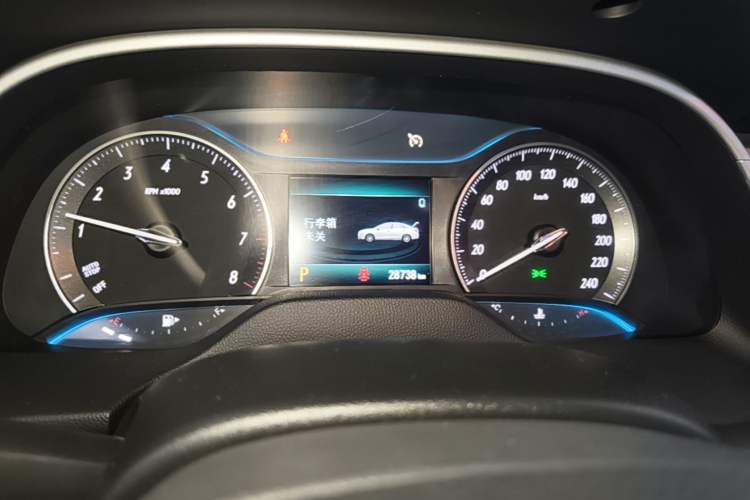 Used Buick GT 2021 Revised Version 1.3T Automatic Mild Hybrid Advanced Edition Instrument Cluster